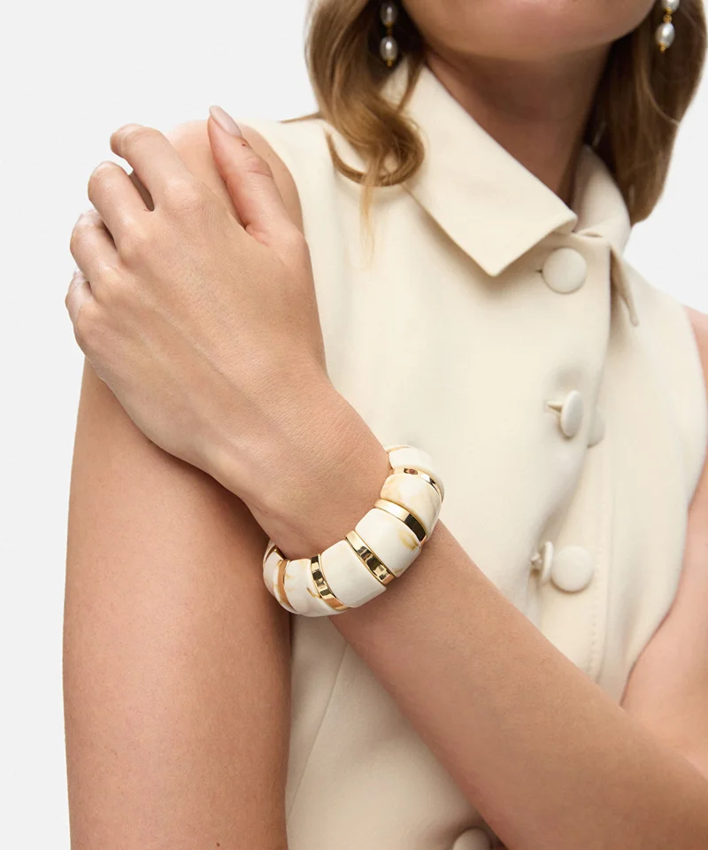 ابيكول Contrast Resin Bracelet